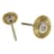 Forney Brush Set, Brass, 1 in and 3/4 in with 3/32 in Shaft 2-Piece 60213 - alternate 1